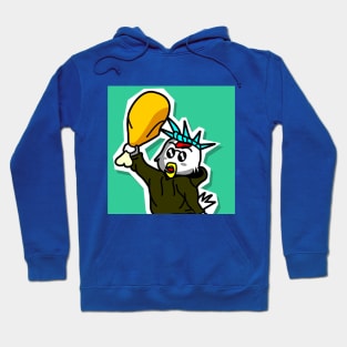 Modern Chicken With Fried Chicken Hoodie